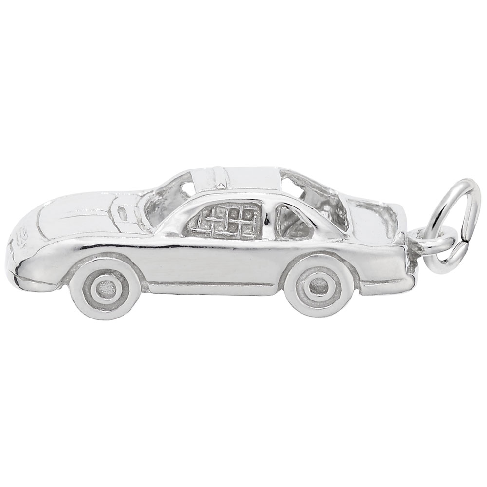 Stock Car Charm