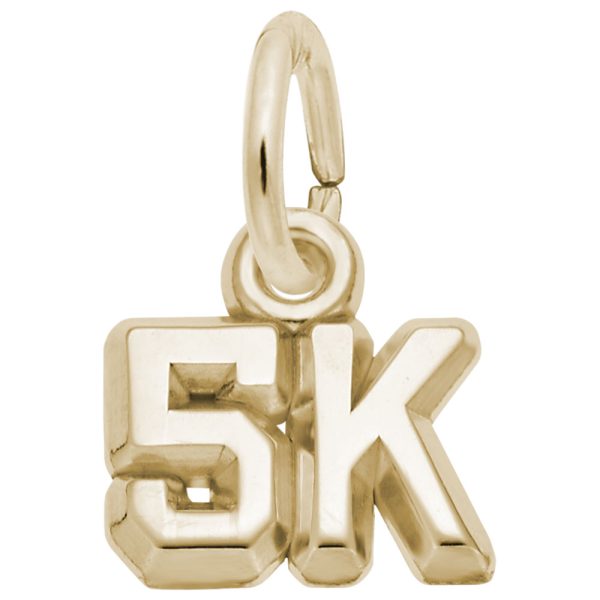 5K Race Accent Charm