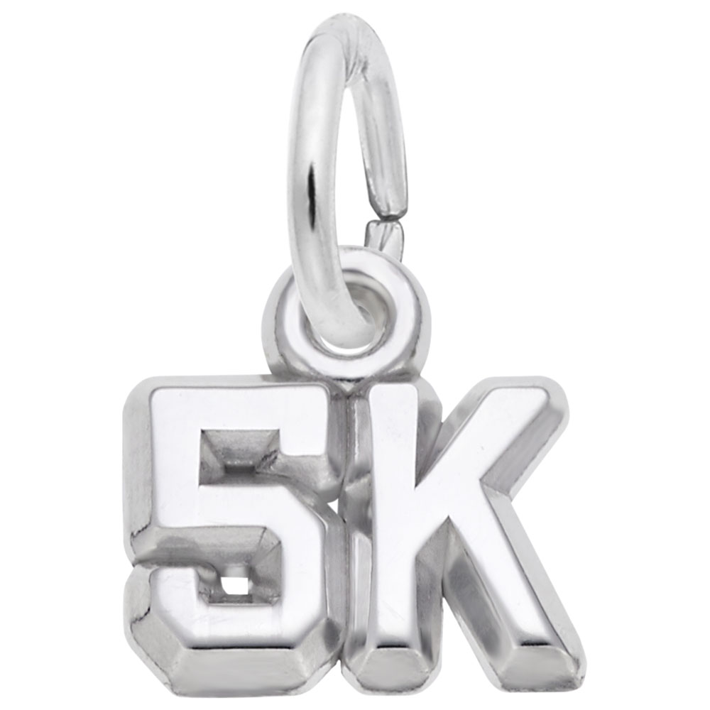 5K Race Accent Charm