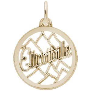 Ellicottville Mountain Scene Charm
