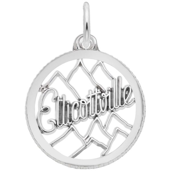 Ellicottville Mountain Scene Charm
