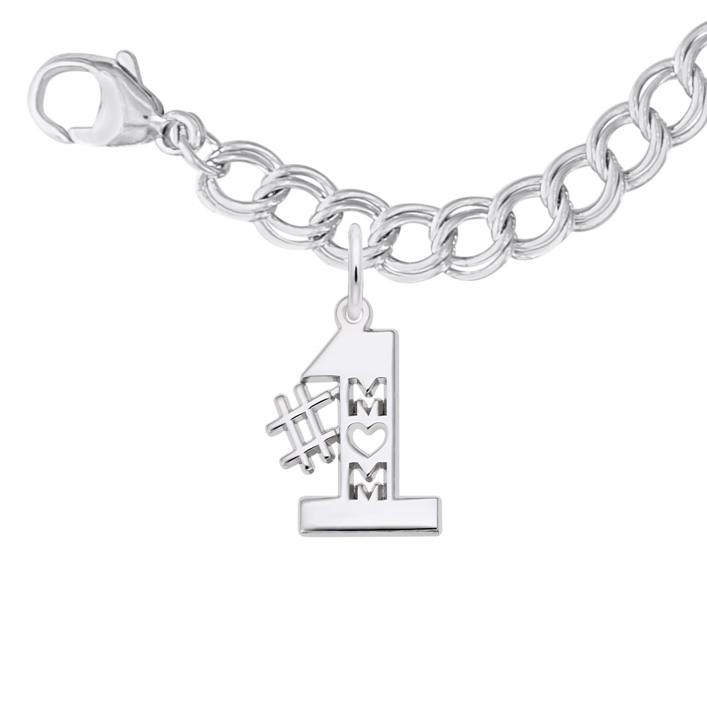 #1 Mom Bracelet Set - Image 1