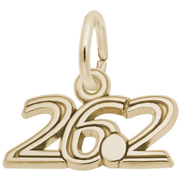 26.2 Marathon Charm
