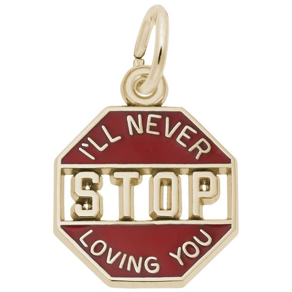 I'll Never Stop Loving You Charm