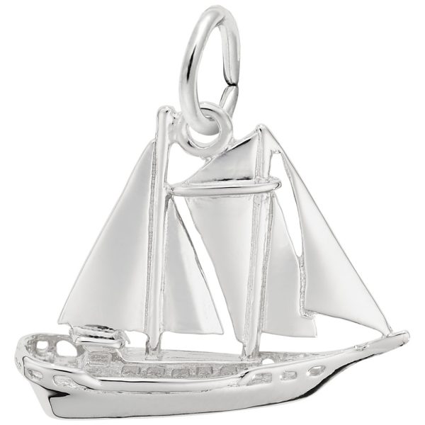 Schooner Sailboat Charm