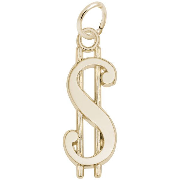 Dollar Sign Charm