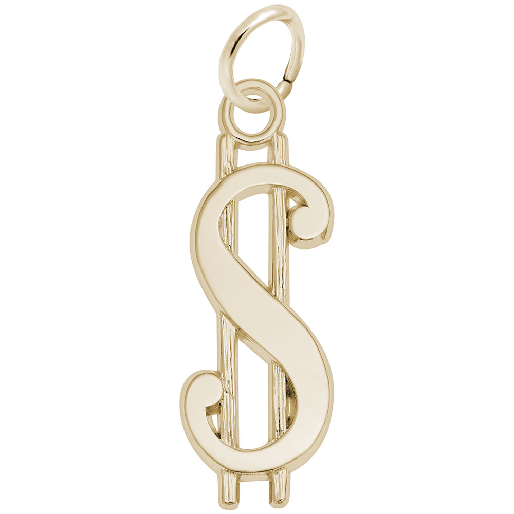 Dollar Sign Charm - Image 1