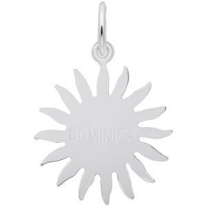 Dominica Sun Large Charm