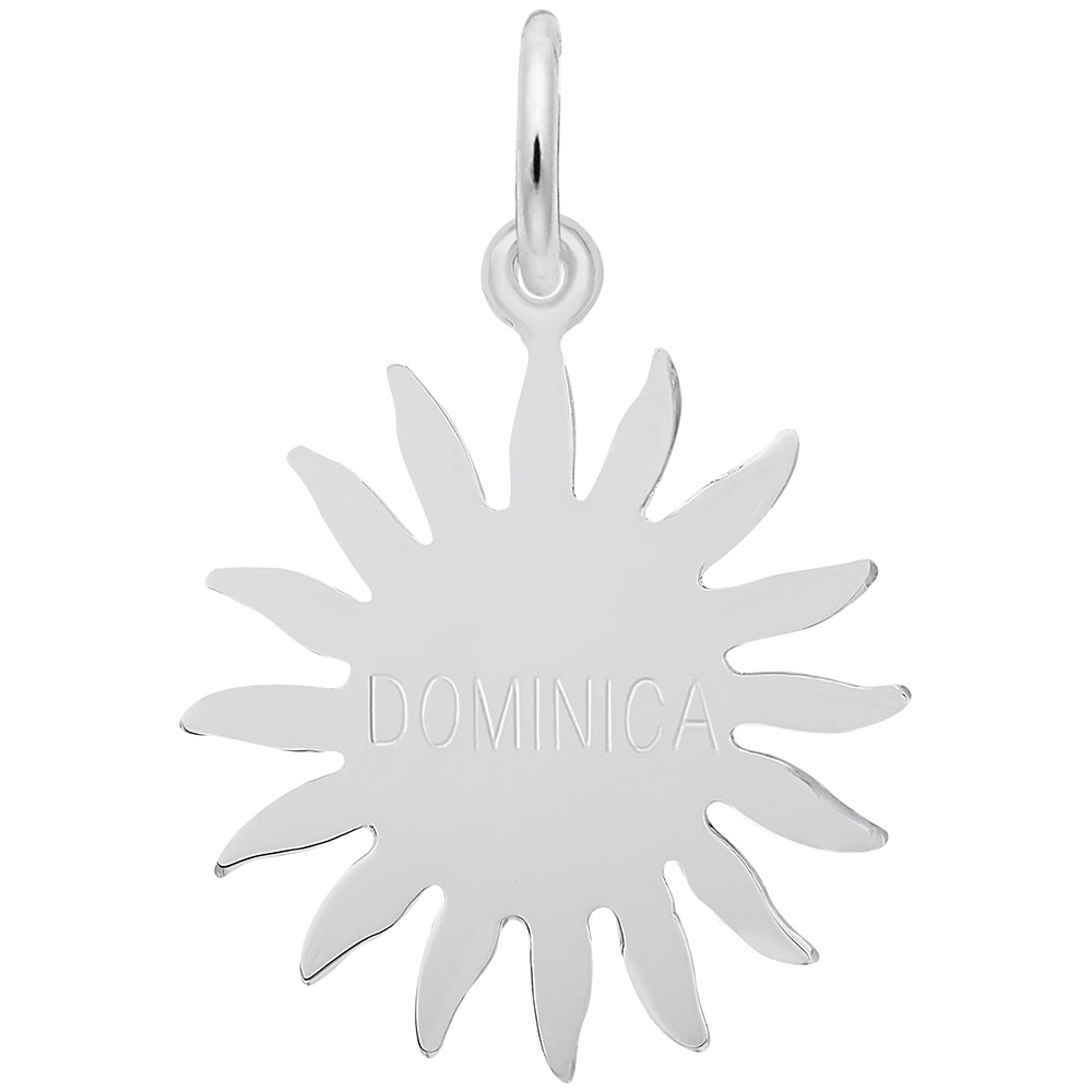 Dominica Sun Large Charm