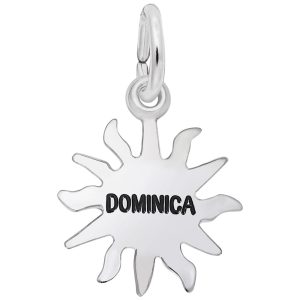 Dominica Sun Small Charm
