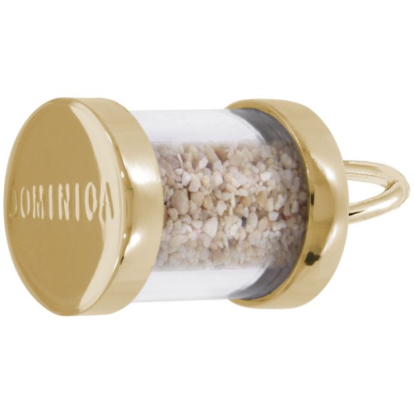 Dominica Sand Capsule Charm