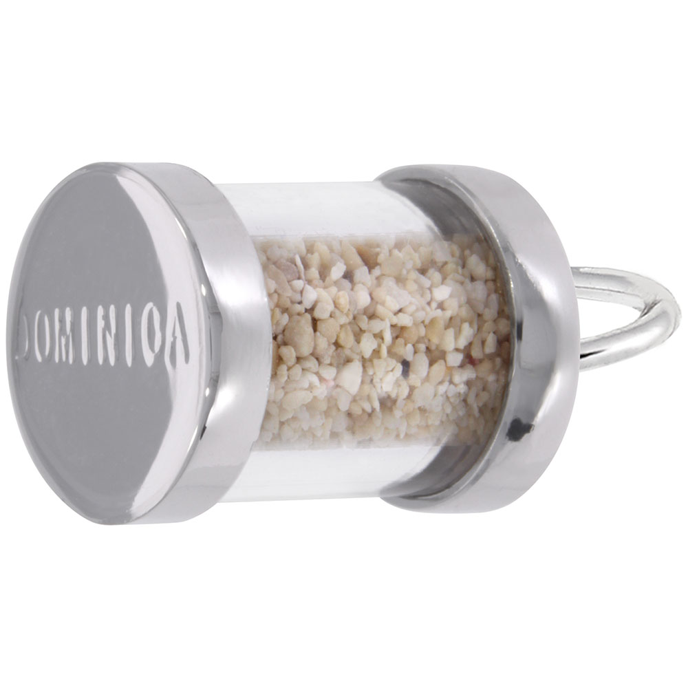 Dominica Sand Capsule Charm