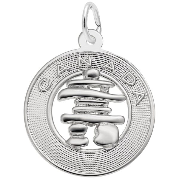 Canada Inukshuk Ring Charm