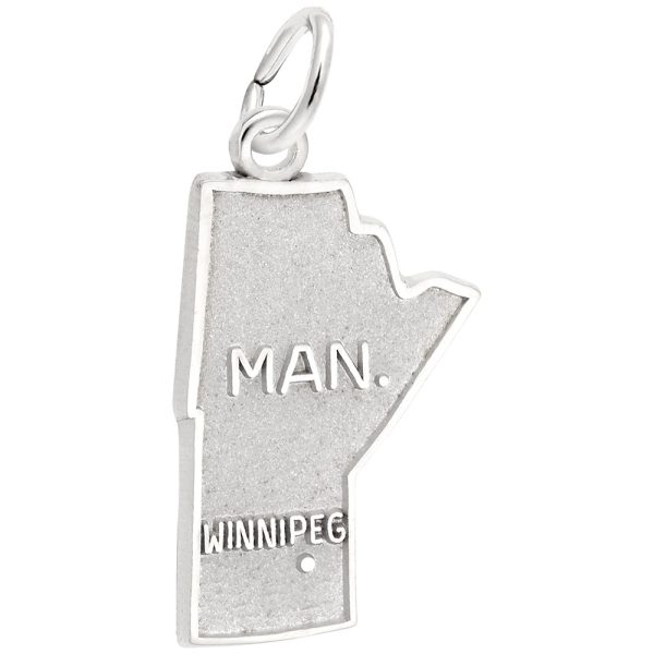 Manitoba Map Charm