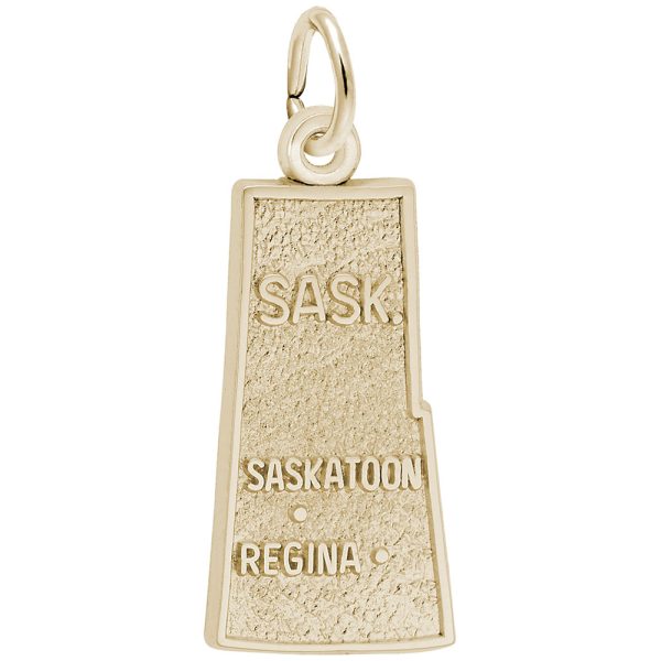 Saskatchewan Map Charm