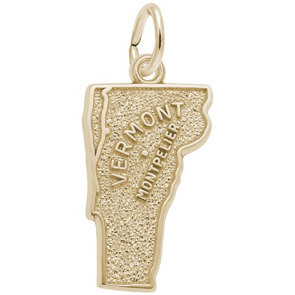 Montpelier Vermont Map Charm