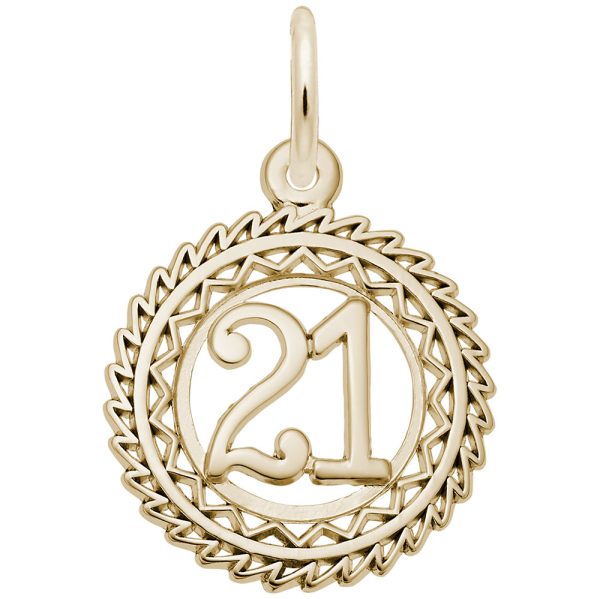 Victory Number Twenty One Charm