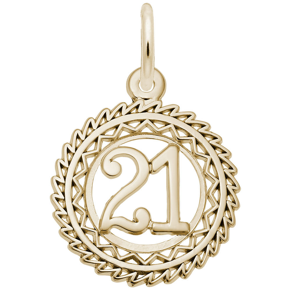 Victory Number Twenty One Charm - Image 1