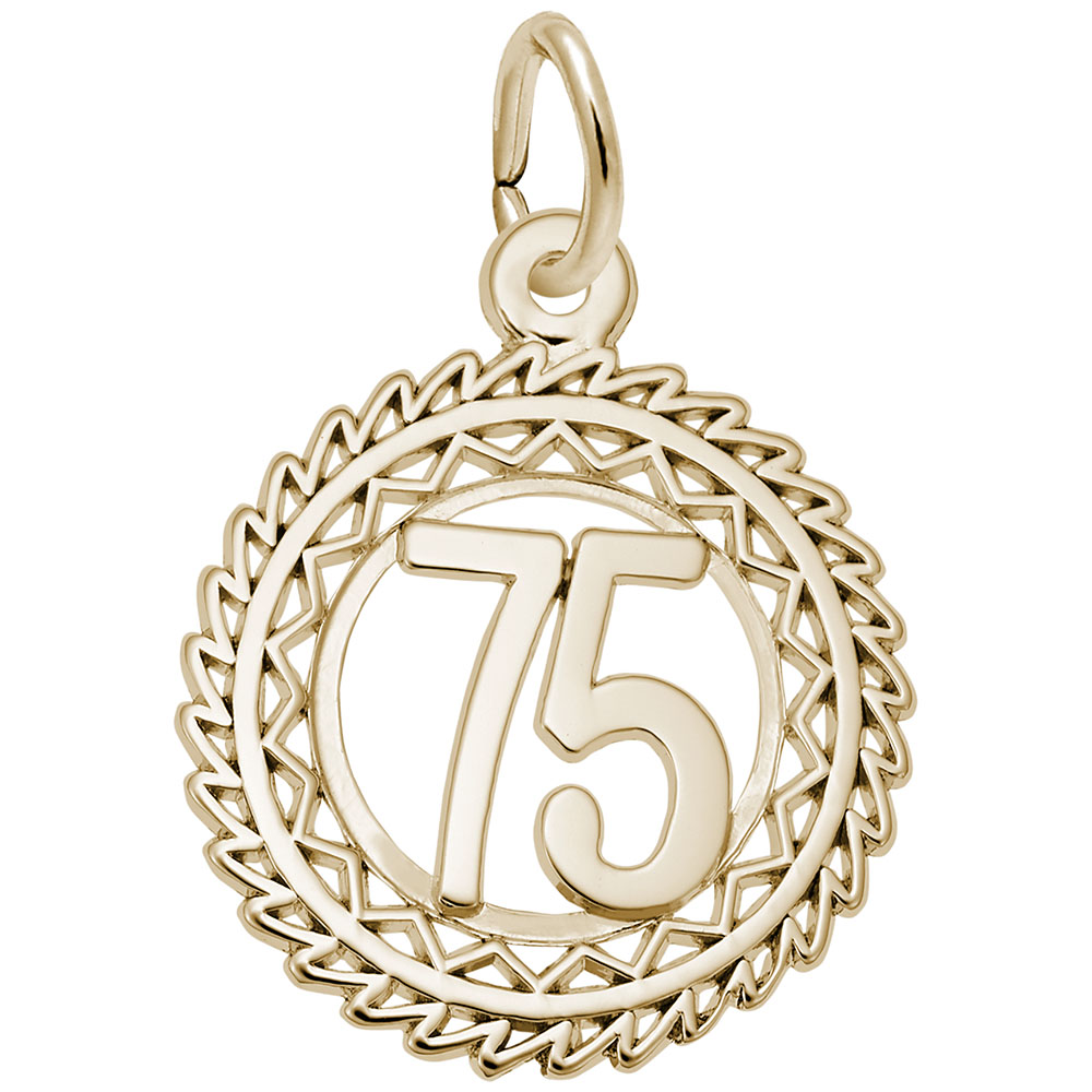 Victory Number Seventy Five Charm - Image 1