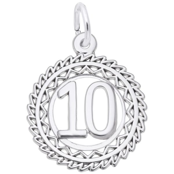 Victory Number Ten Charm