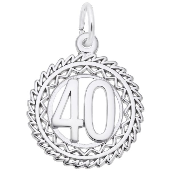 Victory Number Forty Charm