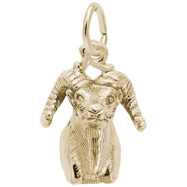 Big Horn Sheep Head Charm