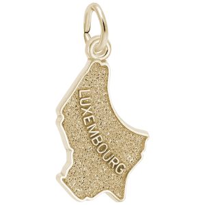 Luxembourg Map Charm
