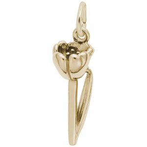 Crocus Flower Charm
