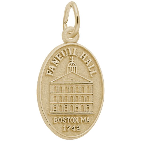 Faneuil Hall Oval Disc Charm