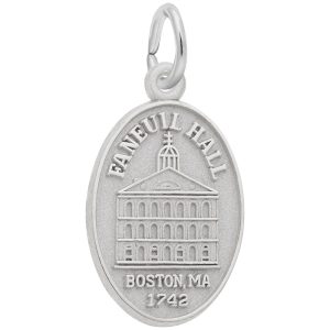 Faneuil Hall Oval Disc Charm