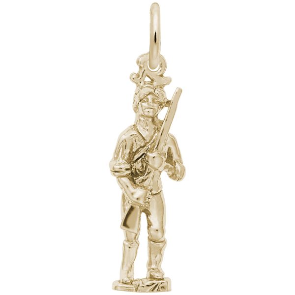 Minute Man Charm