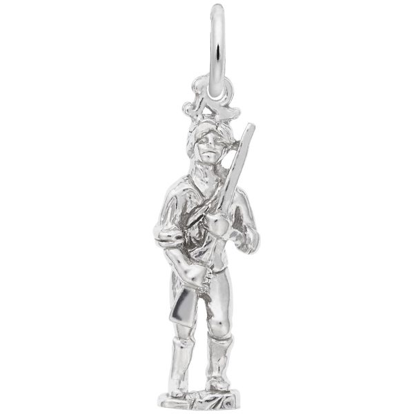 Minute Man Charm