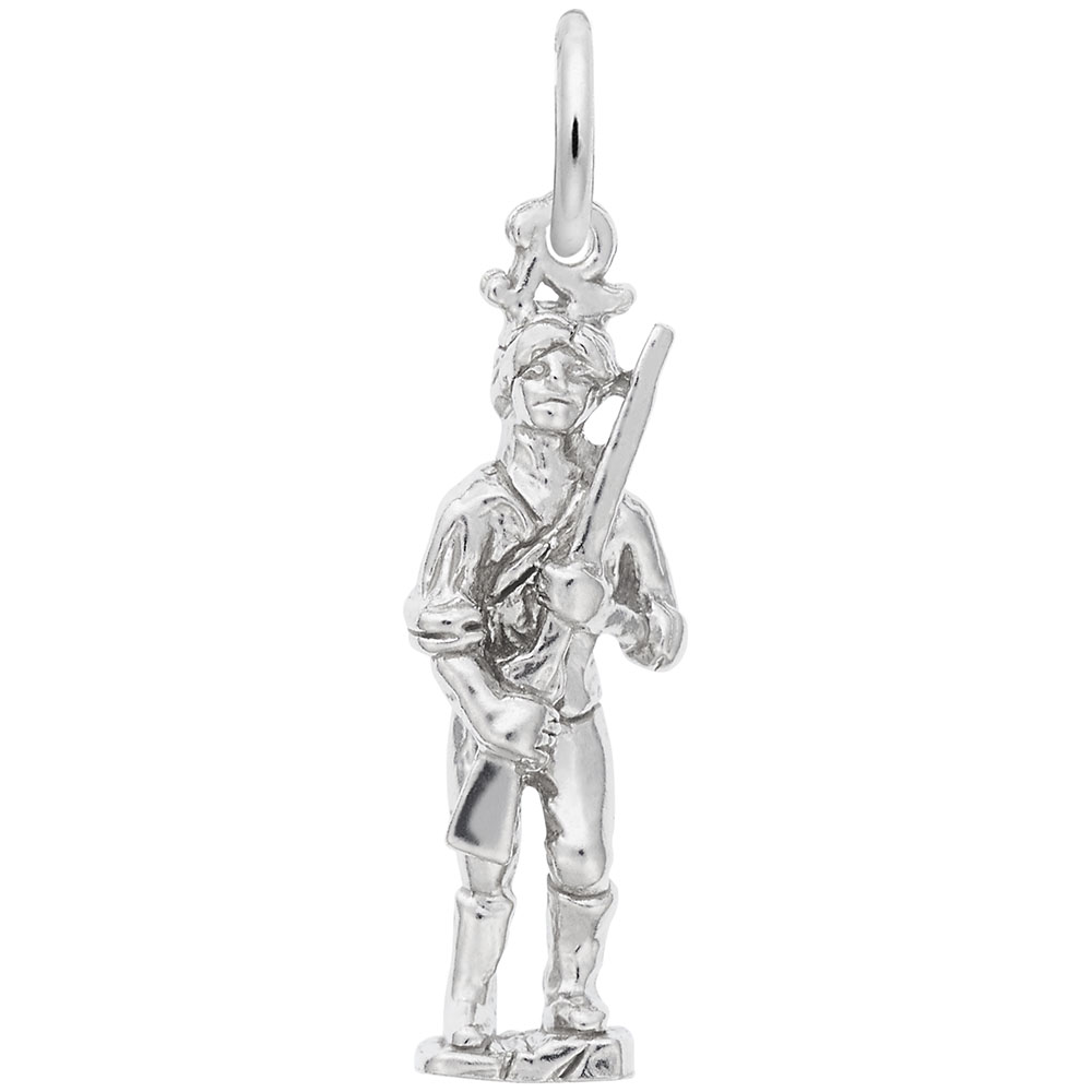 Minute Man Charm