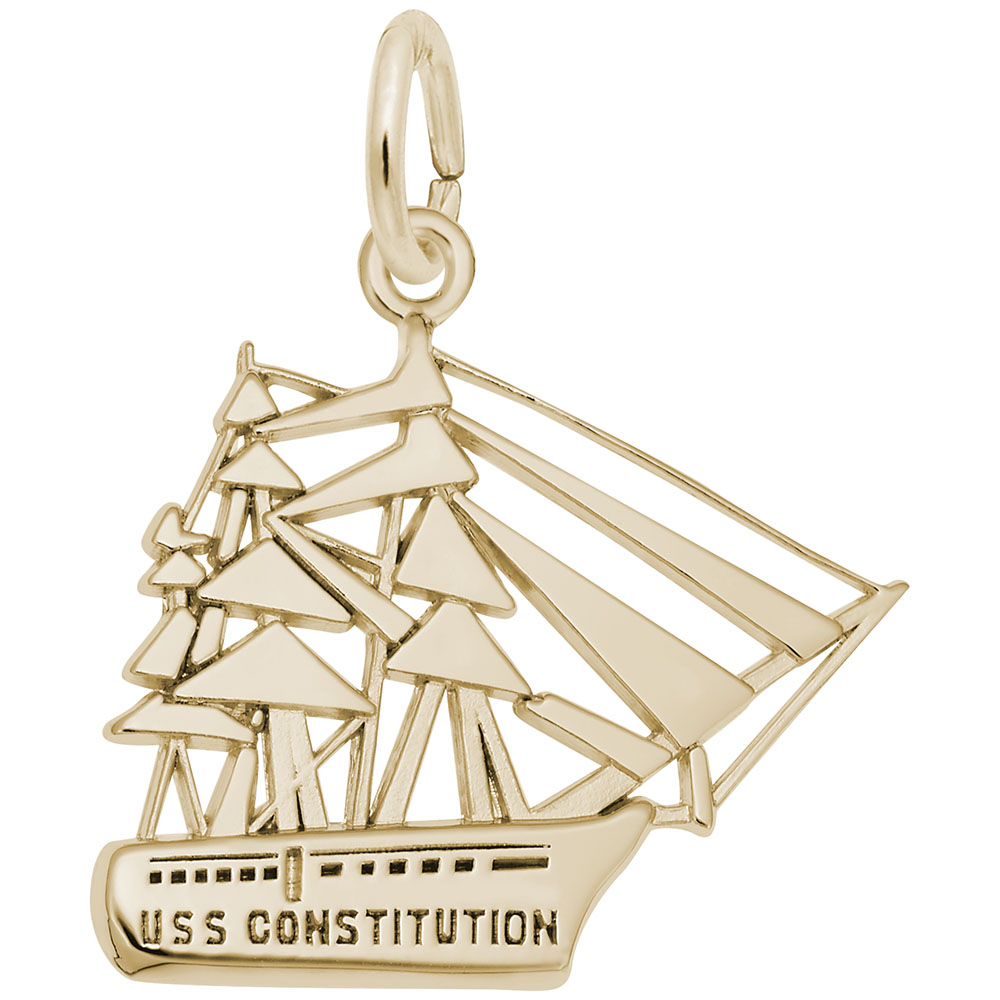 USS Constitution Charm - Image 1