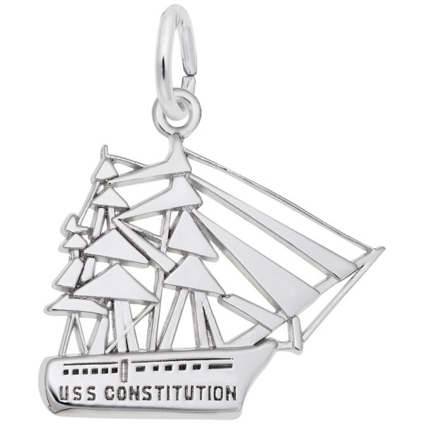 USS Constitution Charm