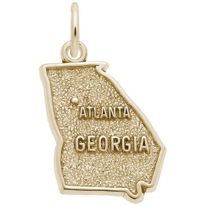Atlanta Georgia Map Charm