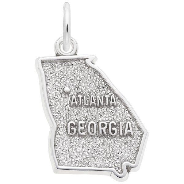 Atlanta Georgia Map Charm