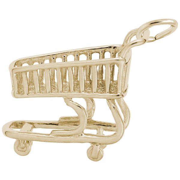 Shopping Cart Charm