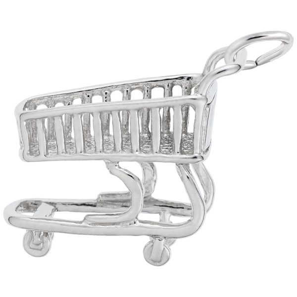 Shopping Cart Charm