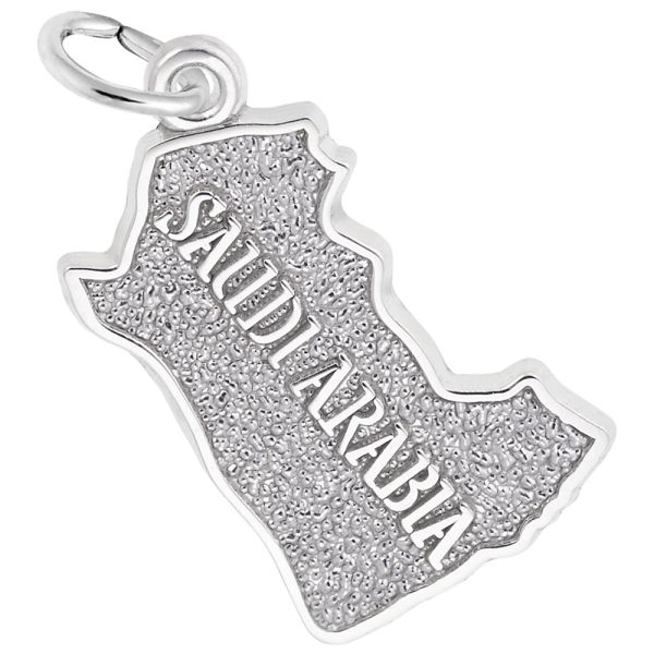 Saudi Arabia Map Charm