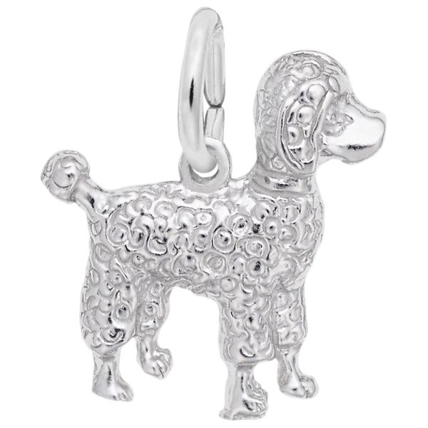 Small Poodle Dog Charm