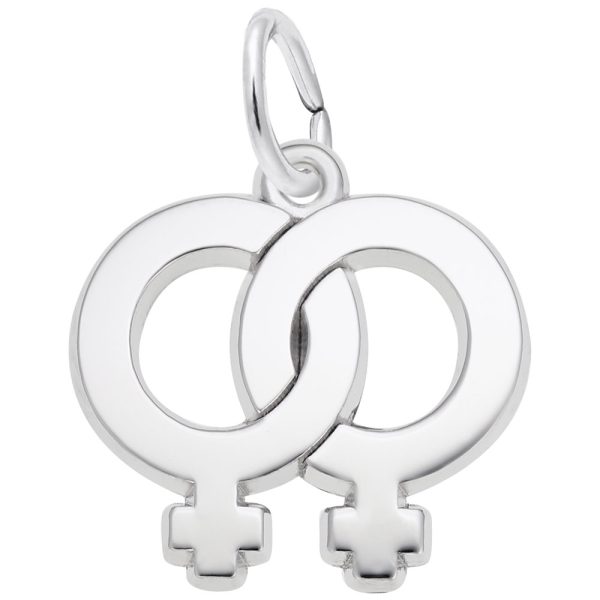 Female Twins Charm