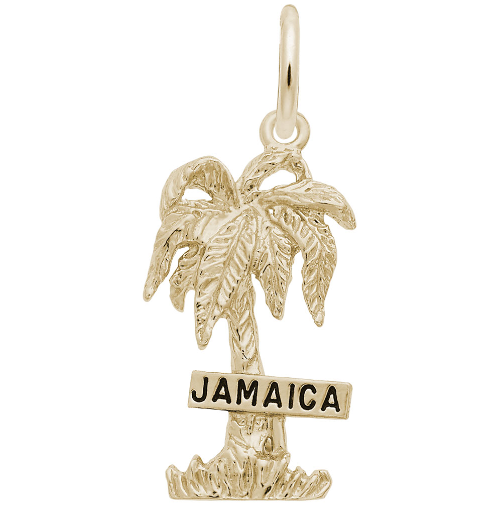 Jamaica Palm Tree Charm