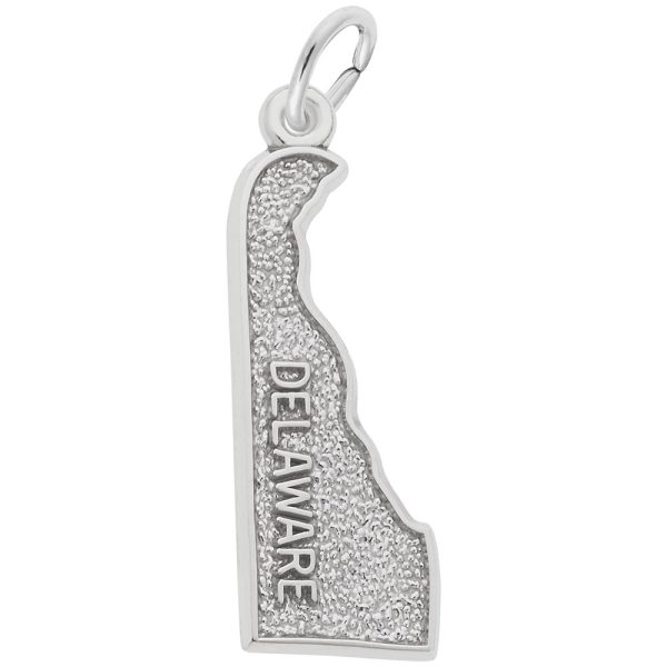 Delaware Map Charm