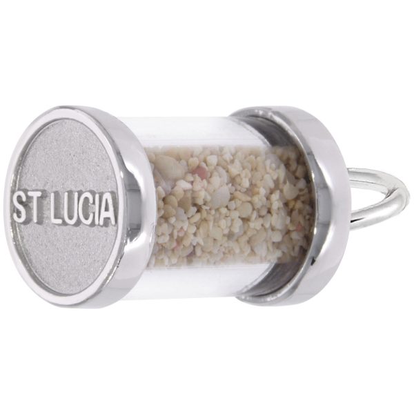 St. Lucia Sand Capsule Charm