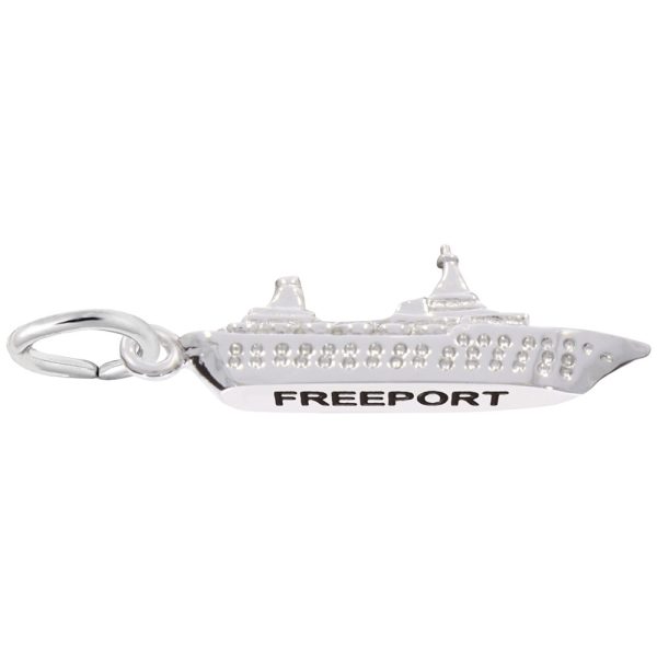 Freeport Cruise Ship Charm