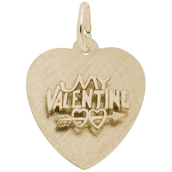 My Valentine Heart Charm