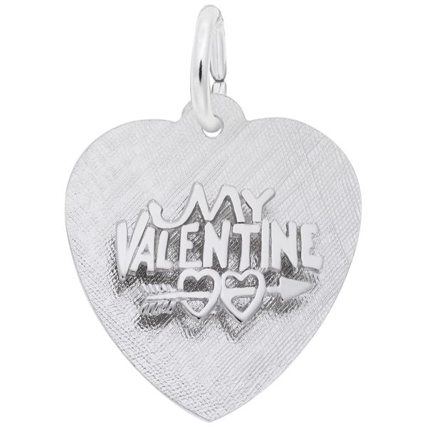 My Valentine Heart Charm