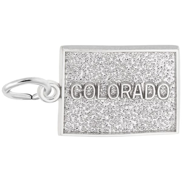 Colorado Map Charm