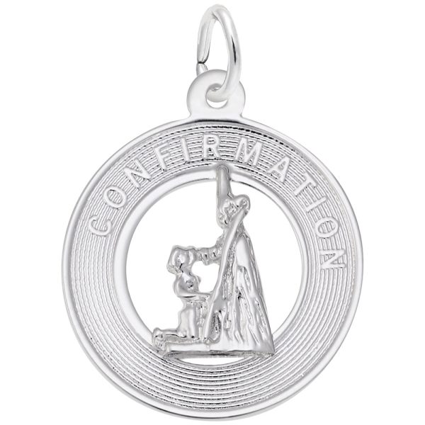 Confirmation Open Disc Charm